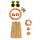 thumbnail image 3 of Accesorios de disfraz Salvador falda hawaiana para festivales de playa Longitud 60 cm, 3 of 10
