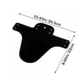thumbnail image 4 of Dalazy Bike Mud Fender Front and bike splash guard Rear Mudguard Bicycle ABS Plastic Splash Guard Cycling Accessory, 4 of 8