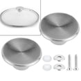 thumbnail image 3 of Greenne 2 Pack Bouton de Four en Acier Inoxydable Poignée de Couvercle de Casserole Kits de Remplacement, 3 of 9