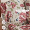 thumbnail image 6 of Erinnyees Floral Accent Chair, High Back Upholstered Armchair with Solid Legs, Leisure Single Sofa Chair for Living Room, Bedroom, Home Office, 6 of 9