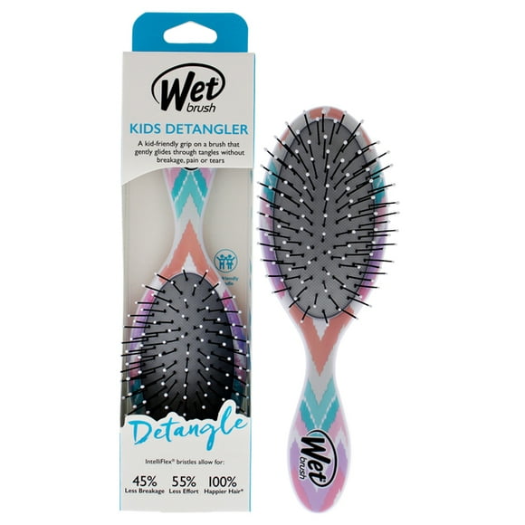 Kids Detangler Brush - Chevron by Wet Brush for Kids - 1 Pc Hair Brush