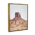 thumbnail image 3 of Stupell Industries Desert Mesa Photography Nature Photography Gold Floater Framed Art Print Wall Art, 17 x 21, 3 of 9