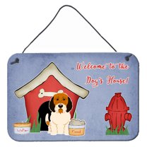 Carolines Treasures BB2833DS812 Dog House Collection Petit Basset Griffon Veenden Wall or Door Hanging Prints 8x12