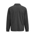 thumbnail image 4 of Men's Corduroy Polo Shirt Long Sleeve Striped Pockets Vintage Golf Top Business Casual Golf Shirt, 4 of 6