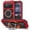 Red, variant on Compatible with iPhone 17 Pro Max Metal Heavy Duty Case, Magnetic Ring Stand, Camera Button Protection, Full Body Drop Protective Cover