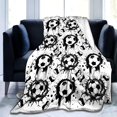 thumbnail image 1 of LHSHID Super Soft Soccer Blanket Throw Soccer Ball Blankets Lightweight Flannel Warm Cozy Football Blanket Gifts for Sport Fans Kids Adults 30"x40", 1 of 7