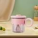 thumbnail image 1 of Taza Agitadora Macarena Taza Automezcladora Rosa 400ml, 1 of 8