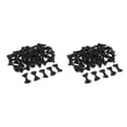 thumbnail image 1 of VONKY 50 Pieces Cute Satin BOW Ribbon Applique Embellishments Pretty and Fashionable Black 3.7×2cm 2Set, 1 of 6