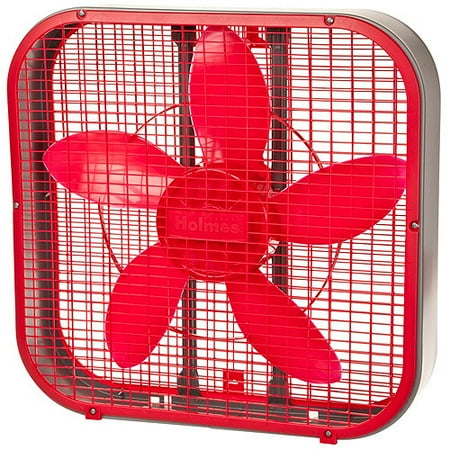 Holmes 20 Inch Box Fan Red