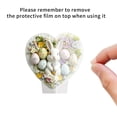 thumbnail image 5 of EUDIDV Easter Decorations Easter Eggs Easter Cute Eggs Bunny 2D Flat Home Desktop Festive Decoration Easter Party Supplies, 5 of 5