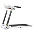 thumbnail image 3 of Tapis Roulant Électrique Pliable - Moteur 3,5 Hp, Bluetooth et Application - Machine de Mise en Forme à Domicile Blanche pour la Marche, le Jogging et la Course - Entraînement Cardio Compact, 3 of 21