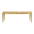 thumbnail image 2 of Pemberley Row Wood Burl Natural Rectangular Dining Table 90" Unassembled, 2 of 8