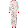 thumbnail image 4 of Pijamas navideños familiares a juego, camiseta con estampado de árbol de Papá Noel y pantalones, ropa de dormir para estar en casa., 4 of 9