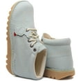 thumbnail image 4 of Kickers Kick Hi Unisex Chunky Sole Lace Up Leather Ankle Boots In Light Green Size 10M, 4 of 6