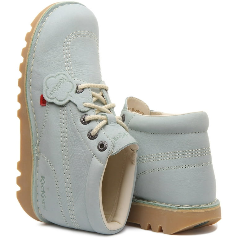 Kickers Kick Hi Unisex Chunky Sole Lace Up Leather Ankle