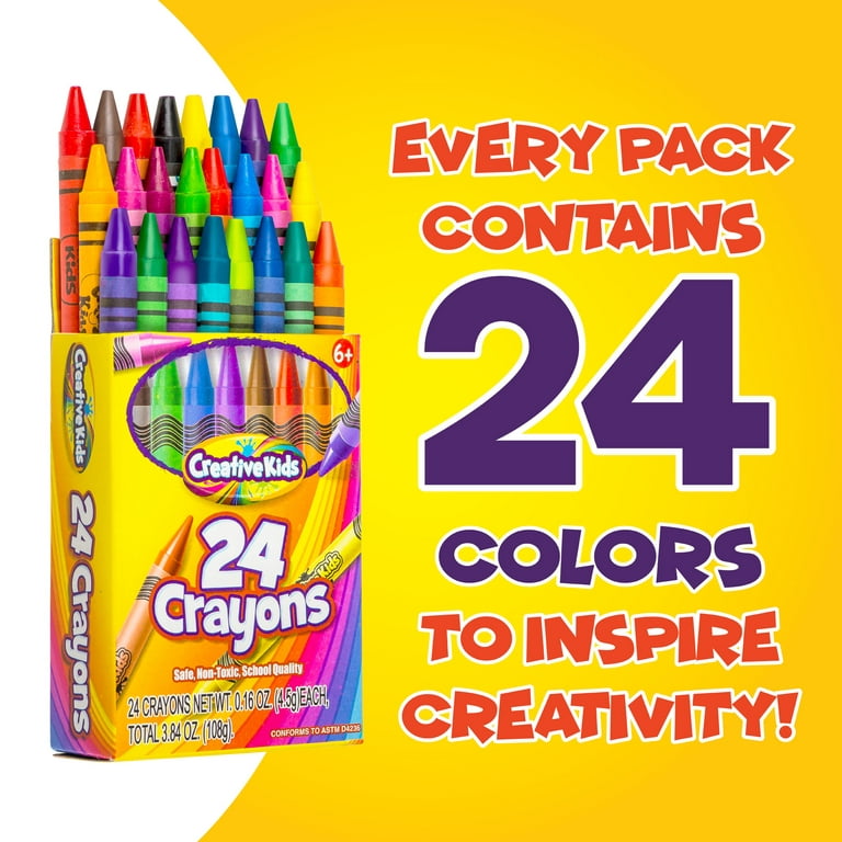  Crayola Crayons Special Effects Pack - 5 Boxes (24 Each), Bulk  Crayons for Kids, Metallic Crayons, Arts & Crafts Supplies, 4+ [  Exclusive] : Everything Else