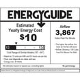 thumbnail image 2 of 901652FMB-NWA Hinkley Lighting Oasis - 52 Inch 5 Blade Ceiling Fan-Matte Black Finish, 2 of 11