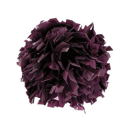 Pizzazz Maroon Plastic Cheer Single Pom Pom