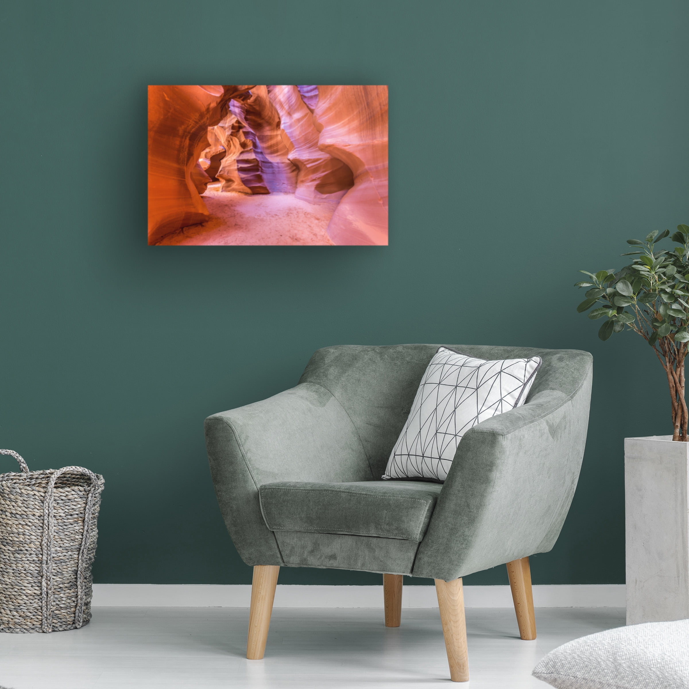 Pierre Leclerc Photography 'Colorful Antelope Canyon' Canvas Art