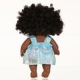 thumbnail image 3 of 8 Inch Realistic Black Baby Doll, Curly Hair Vinyl Doll with Flexible Joints, Changeable Outfits Role Play Toy, Educational Empathy Gift for Girls 3-6 Years, 3 of 9