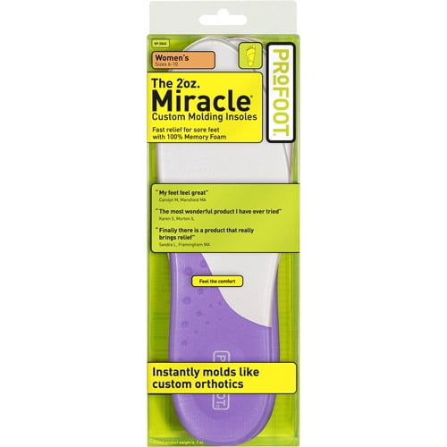 2 Oz Miracle Custom Molding Insoles 