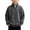 Dark Gray, variant on Iyufng Boys Kids Waffle Texture Quarter Zip Mock Neck Sweatshirts Ribbed Cuff & Hem Relaxed Fit Daily School Long Sleeve Pullover