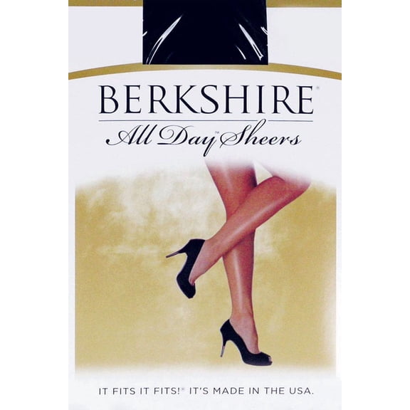 Berkshire Queen All Day Sheer Non-Control Top Pantyhose - Sandalfoot 4416