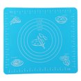 thumbnail image 2 of Alfombrilla De Silicona Antideslizante Para Hornear Para Enrollar Y Limpiar La Masa Fácilmente: Grado Alimenticio, Resistente Al Calor, Azul, 11,5x10,2 Pulgadas, 2 of 7