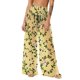 thumbnail image 2 of Pincandy Women See Through Sheer Mesh Pants Beach Swimsuit Bikini Bottom Cover up Party Club Elastic High Waist Wide Leg Pants, 2 of 7