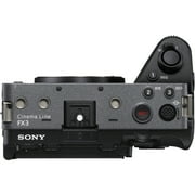Sony Pro Alpha FX3 10.2 Megapixel Mirrorless Camera Body Only