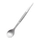 thumbnail image 3 of Cuchara-pinza 2 en 1, cuchara para servir, pinzas, utensilio de comedor ligero de acero inoxidable, cuchara sopera para restaurantes y celebraciones. Plata, 3 of 8