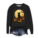 thumbnail image 2 of Heisall Womens Sweatshirts Long Sleeve Round Neck Loose Casual Halloween Print No Hood Autumn Winter 2025 New Arrival Fashion Sweatshirts, 2 of 6
