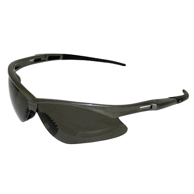

V30 Nemesis Polarized Safety Glasses Smoke Polycarbonate Lens Anti-Scratch Gunmetal Frame/Temples Nylon | Bundle of 5 Pairs