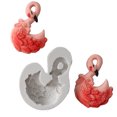 thumbnail image 1 of Jinsinto Swan Cake Baking Mould - 3pcs, 1 of 2