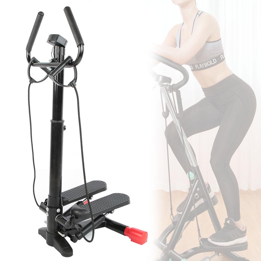 LYUMO Indoor Work Out Stepping Machine Exercise Stepper with Handlebars