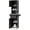 Black, variant on Beauty Salon Station, Hair Salon Station w/Glass Shelf & Golden Handles, Stylist Station for Salon w/6 Hair Dryer Holders, 2 Storage Cabinet & Drawers(Black)