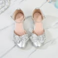 thumbnail image 1 of SNNROO Elegant Bowknot High Heels for Girls  Breathable  Non-Slip Design Perfect for Parties & Performances - Versatile All-Season Wear, 1 of 7