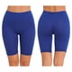 thumbnail image 3 of Bragas elásticas para mujer, ropa de estar en casa, ropa de descanso para gimnasio, Fitness, pantalones cortos de Yoga y gimnasia de Color sólido, mallas cortas con cintura elástica, 3 of 5