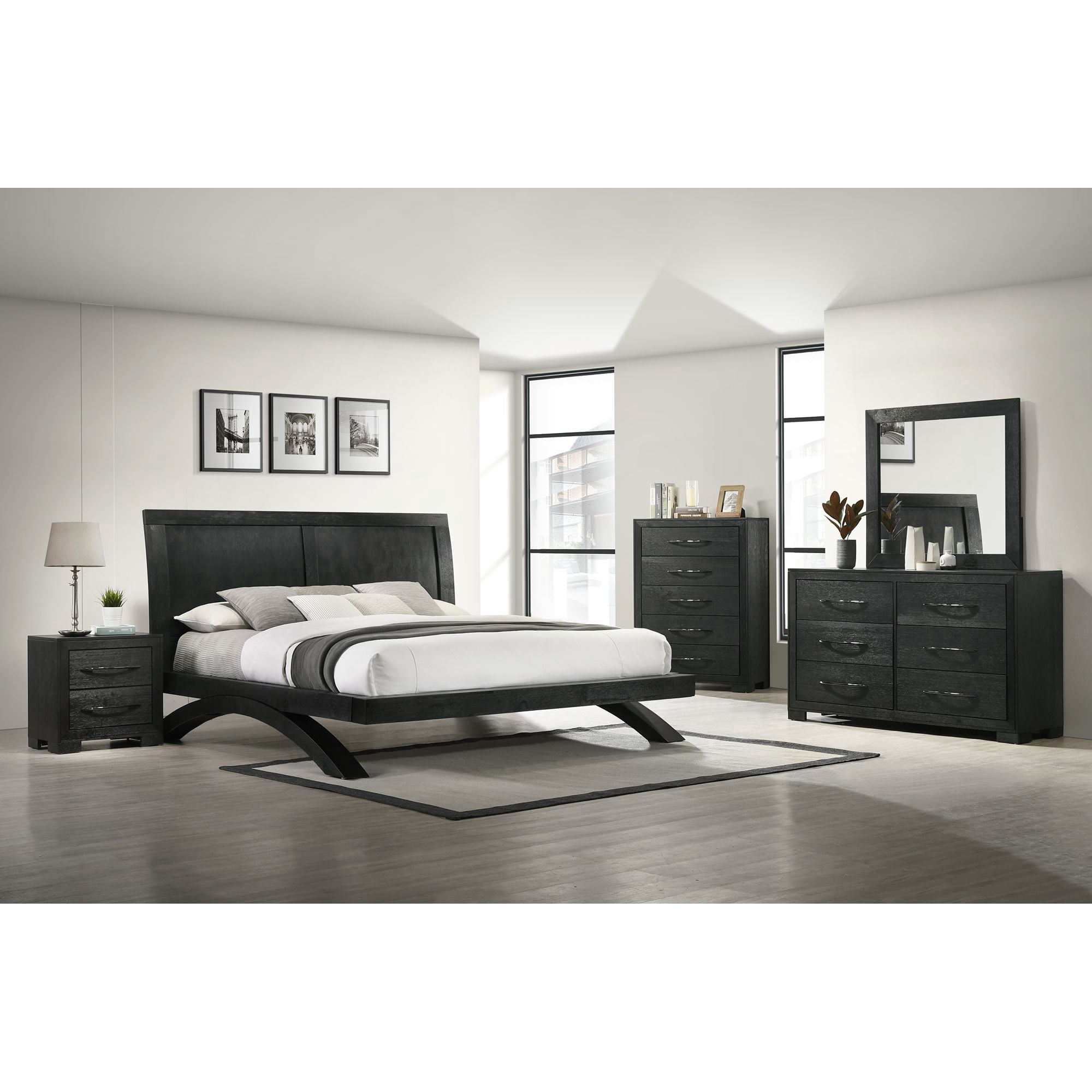 Picket House Furnishings Kenn 6-Drawer Dresser in Black