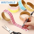 thumbnail image 4 of Uxcell Colored Dot Stickers Color Coding Blank Circle Labels Adhesive Round Price Stickers for Inventory Office Bronze, 4 of 7