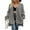 Gray, variant on Women's Autumn Winter Knit Cardigan Long Sleeve Open Front Split Hem Knitwear Sweater