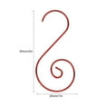 thumbnail image 1 of CHRISTMAS S HOOKS MULTI PURPOSE HOLDER DECORATION, METAL, RED GREEN GOLD SILVER,, 1 of 8