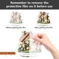 thumbnail image 4 of ZMKIAG 3D Easter Bunny Acrylic Village Building - Easter Decorations Indoor Resin Gingerbread Houses Decor - Farmhouse Xmas Easter Party Holiday Decorations Centerpiece for Tiered Tray, 4 of 9