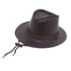 thumbnail image 1 of Sombrero de vaquero Yuyangstore Unisex rojo con cuerda de prueba, 1 of 8