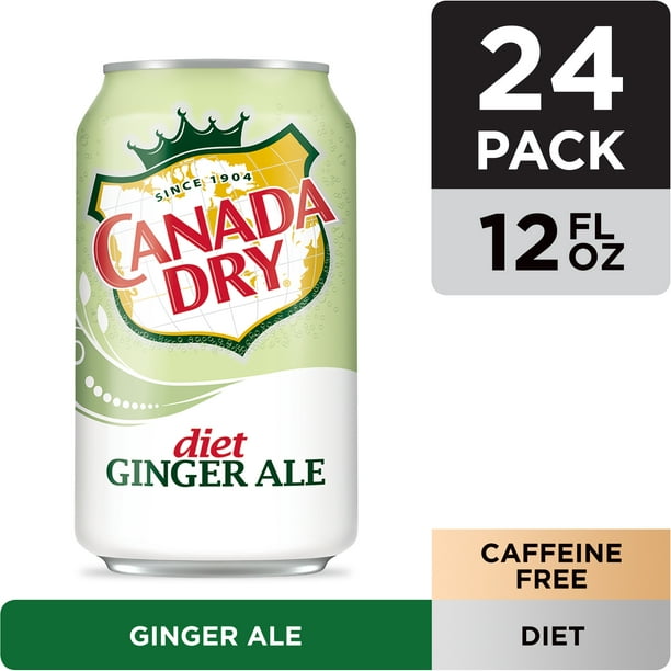 Canada Dry Ginger Ale Nutrition Facts 20 Oz 2 Pack Diet Canada Dry Ginger Ale 12 Fl Oz Cans 12 Ct Walmart Com Walmart Com