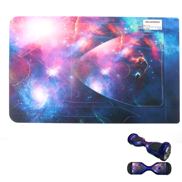 Equilibrio Coche Película Protectora Vinilo Piel Calcomanía Auto Equilibrio Tabla Scooter Hoverboard Pegatina 2 Ruedas qarigey OD010456-02