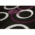 thumbnail image 5 of United Weavers Plaza Francoise Area Rug, Geometric Pattern, Plum, 5'3" x 7'2", 5 of 6