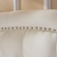 thumbnail image 2 of Kori Contemporary Fabric Full/Queen Headboard, Ivory, 2 of 4