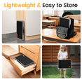 thumbnail image 5 of LevLad Adjustable Step Stool with a Non-Slip Platform, Small Step Stool for Adults or Children in Kitchen, Bedroom, Office, Rv, 330 Lbs Capacity, Gray, 5 of 5