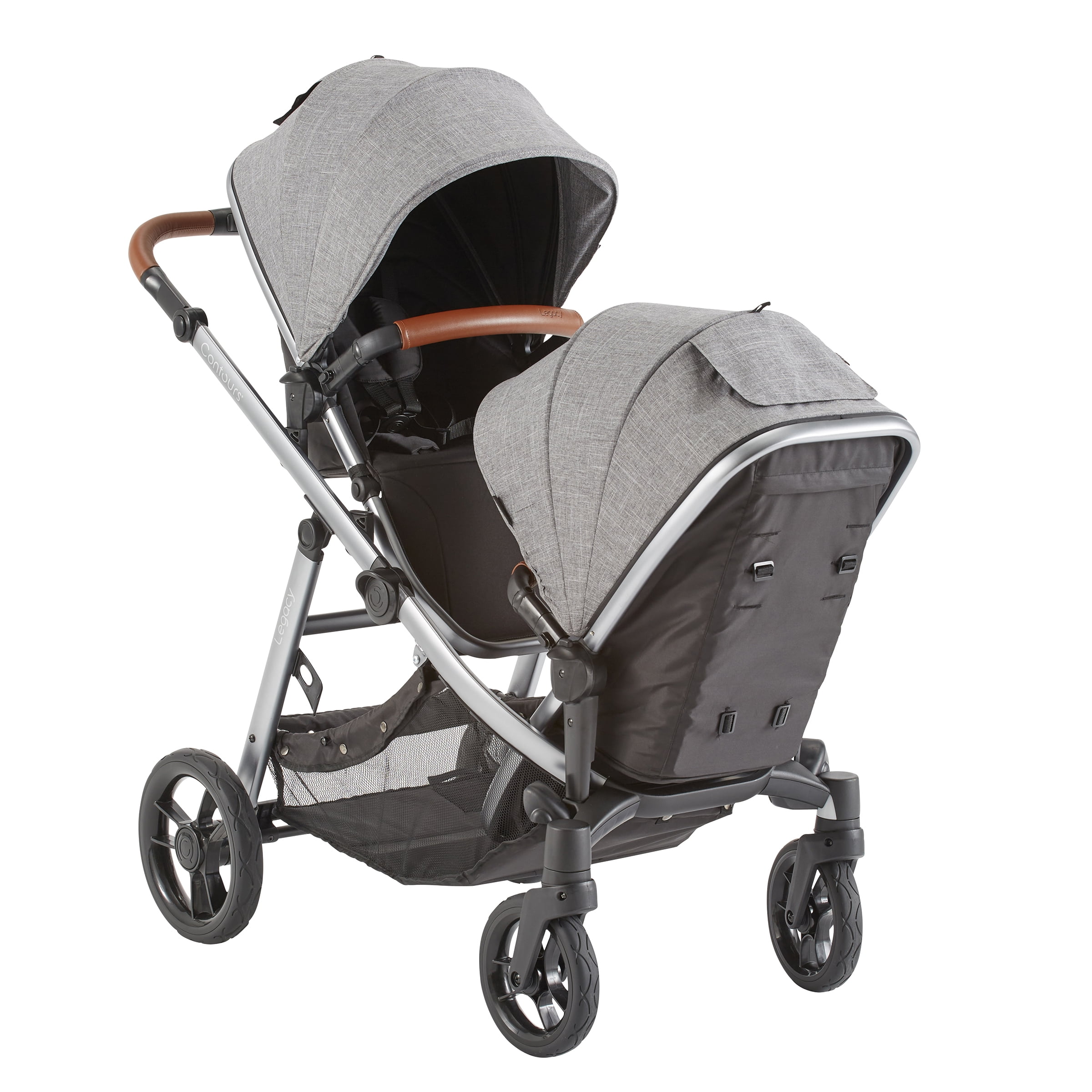 Contours Legacy Convertible 1-to-2 Grow-With-Me Stroller, Graphite Gray, Unisex